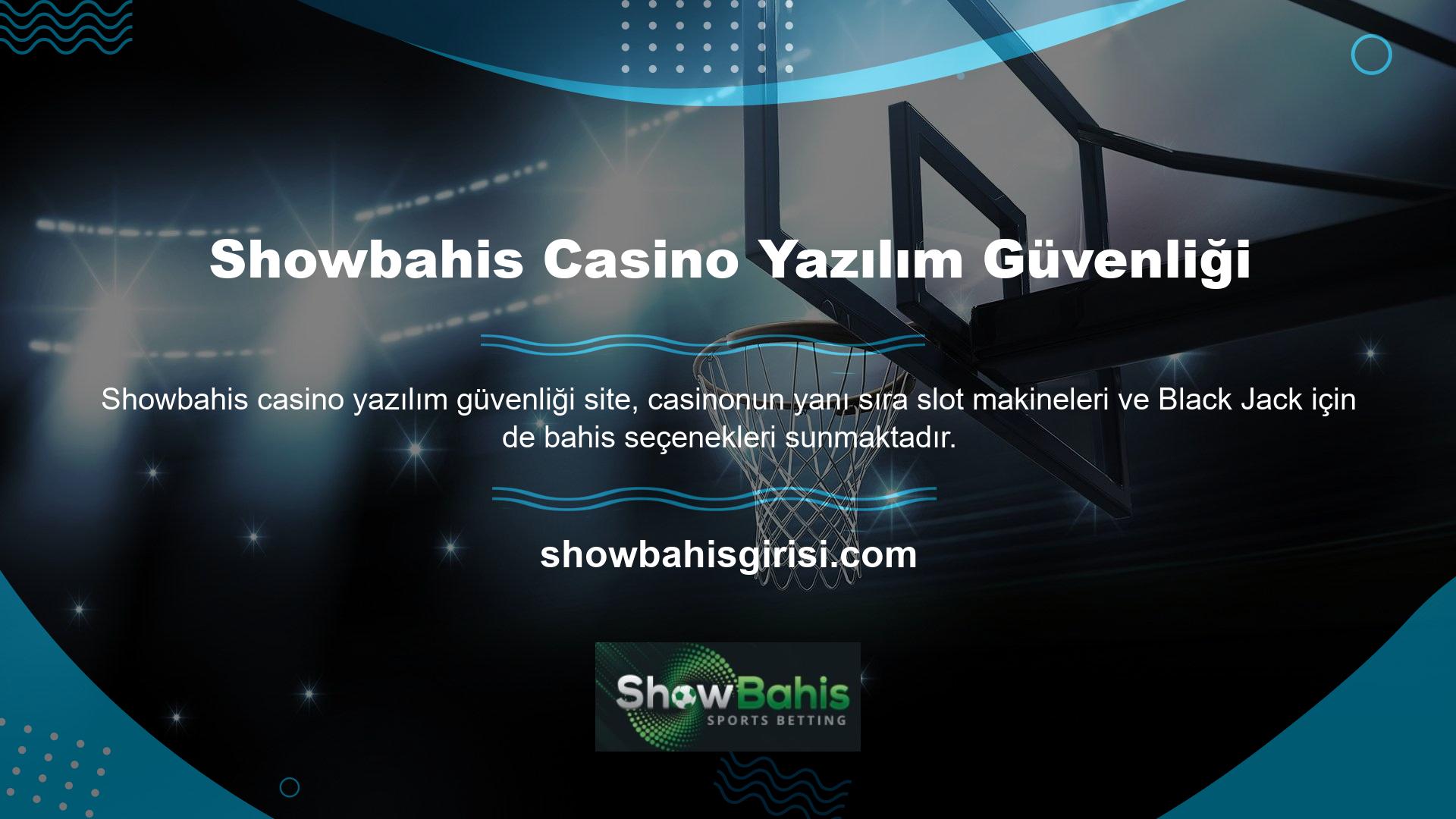 Bahisçiler, Showbahis casino yazılımı güvenlik giriş adreslerini kullanarak siteye erişebilirler